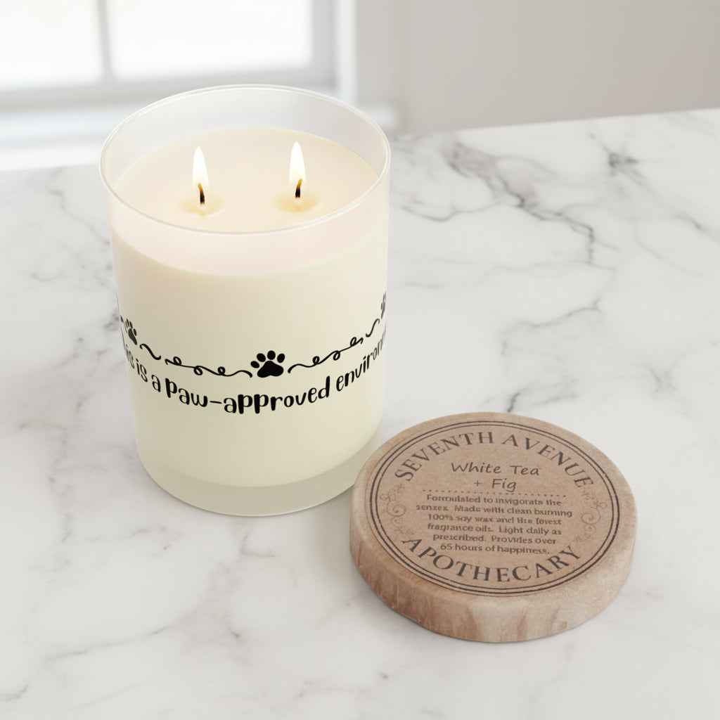 Paw-Approved Environment Candle – Sassy Cat Soy Candle with Dual Wicks
