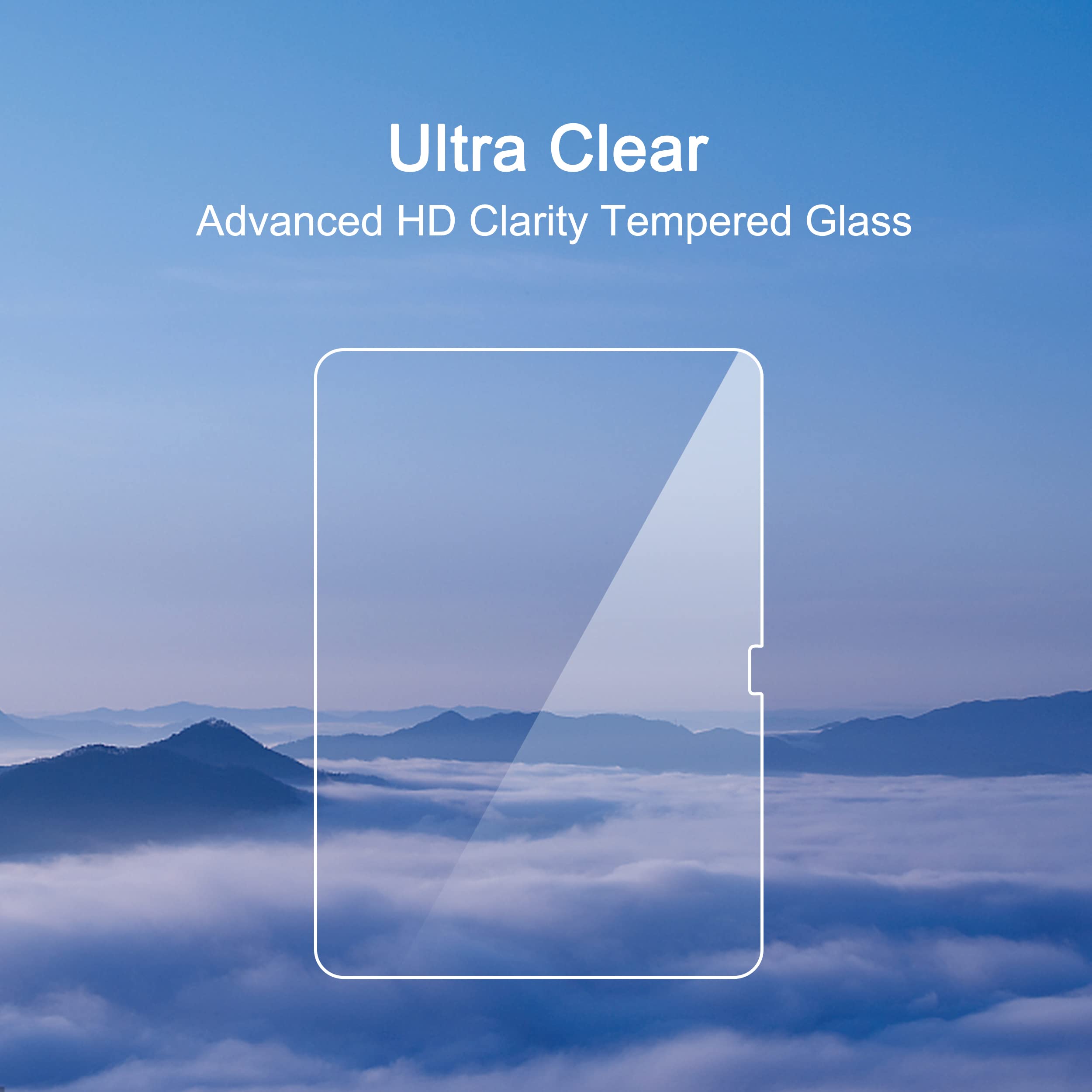 Ailun iPad 11th Gen 2025/10th Gen 10.9 Screen Protector Glass 2-Pack