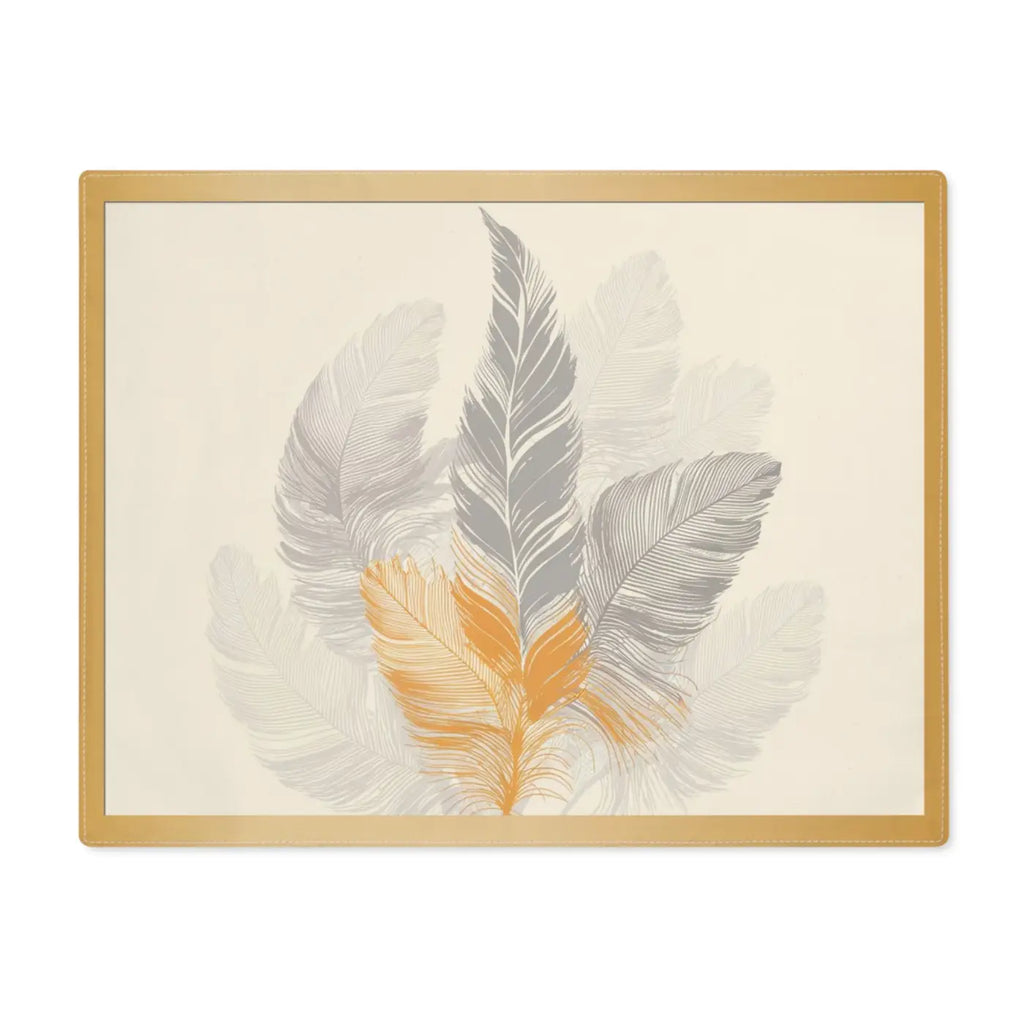 Vibrant Cotton Placemats - Bold Feather Home Decor - Dipaliz