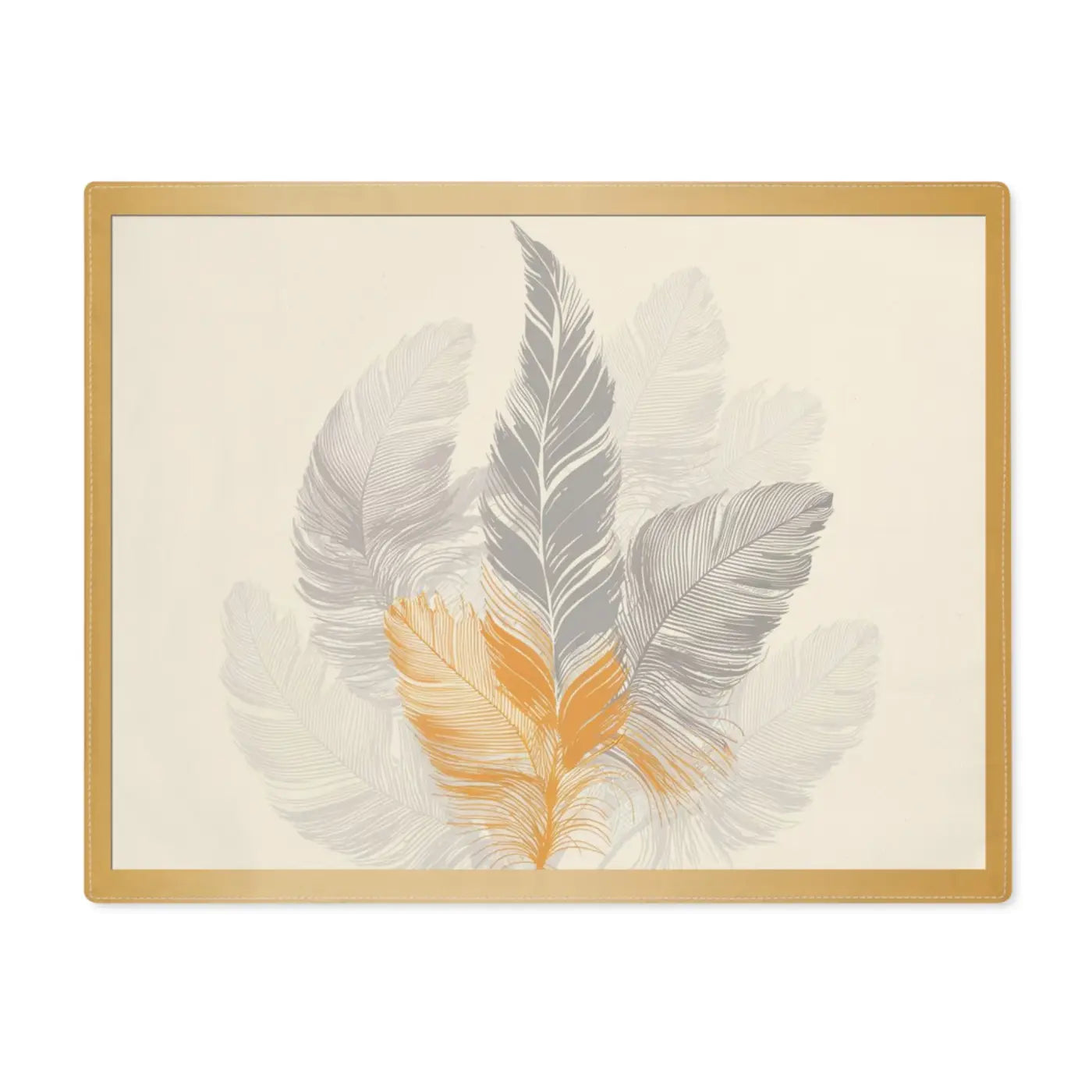 Vibrant Cotton Placemats - Bold Feather Home Decor - Dipaliz