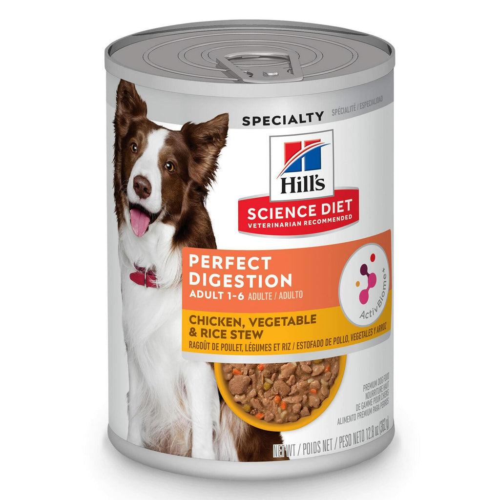 BestBy1026 Hill's Science Diet Adult 1-6 Digestive Support Wet Dog Food 12.5oz